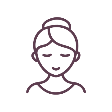 Dressable line icon: post surgery recovery